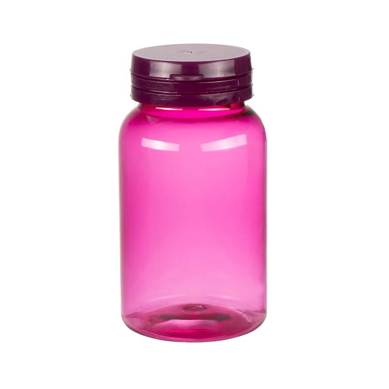 Garrafa redonda destacável PET120ml