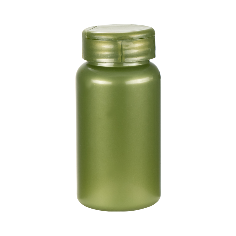 Garrafa redonda alta PET 120ml