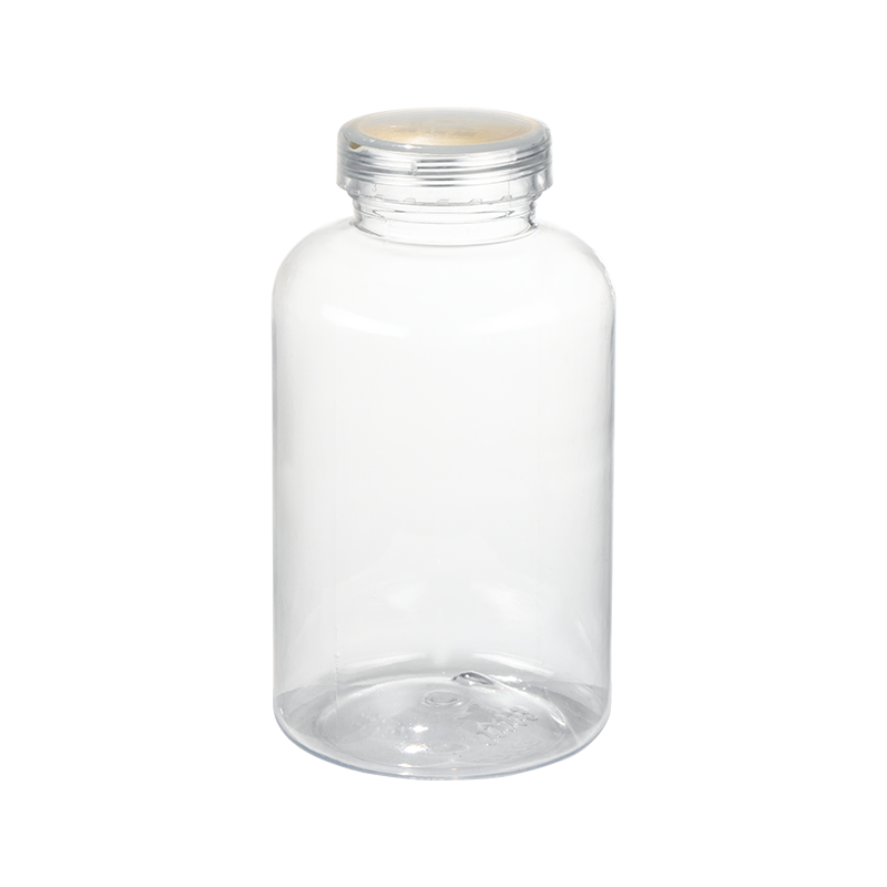 Garrafa PET Simples Redonda 500ml