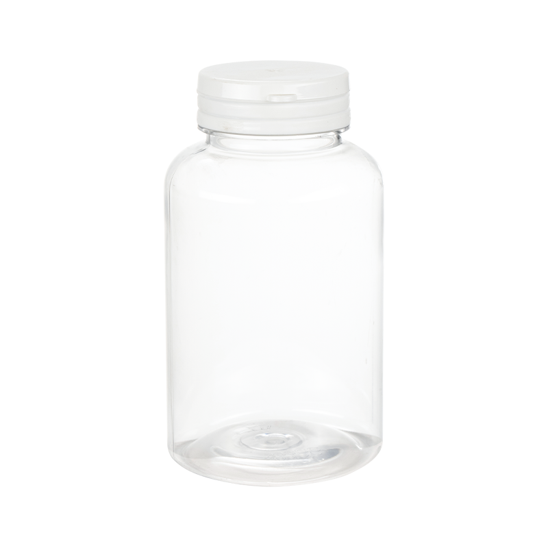 Garrafa Redonda Destacável PET 250ml