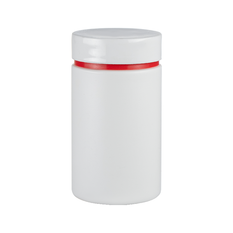 Garrafa reta com tampa plana de dupla camada HDPE 150ml